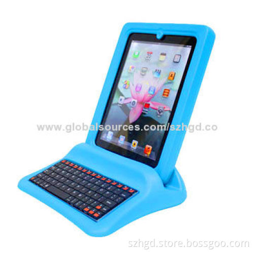 Case Cover for iPad with Bluetooth Keyboard/Unique design for 9.7' Tablet PC, Nontoxic/Eco-friendly
